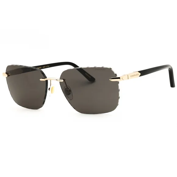 NWT Chopard SCHG62-300P Rose Gold Rectangle 61mm Sunglasses