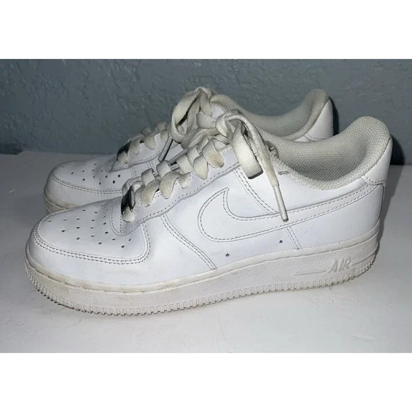 Men's‎ Nike Air Force 1 '07 Low White DD8959-100 Leather Women's Sneaker Size 6
