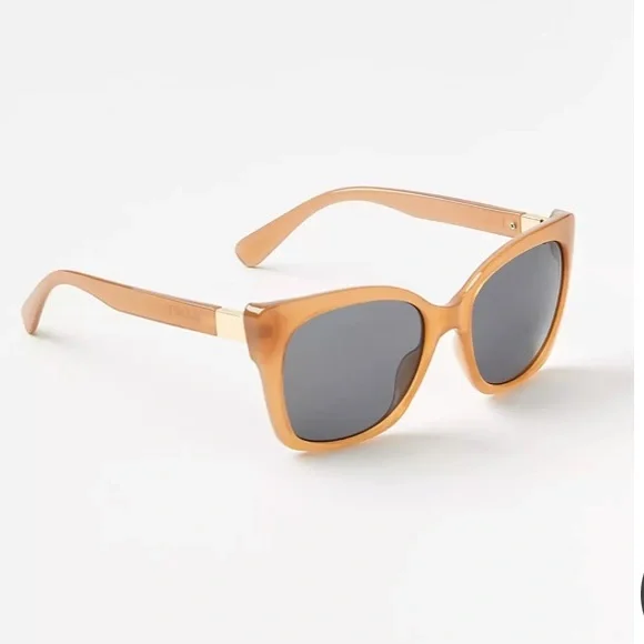 LOFT NWT Square Sunglasses - Cafe Au Lait‎