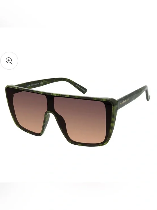 Prive Revaux Sunglasses - The Deuces Olive Tort