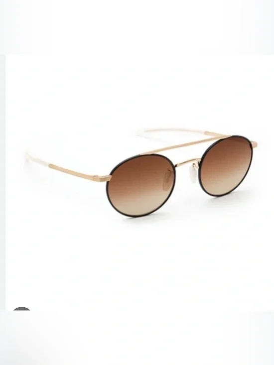 KREWE Active Unisex Driskill Brow Bar Polarized Round Sunglasses, 50mm
