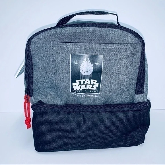 𝅺STAR Wars Galaxy’s Edge Lunch Tote & Name Tag