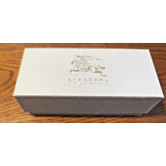 BURBERRY Sunglasses Gift Box and‎ Booklet EMPTY BOX EUC