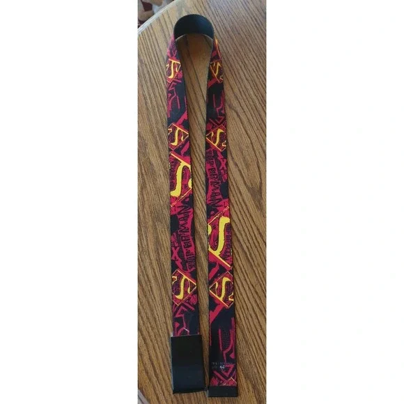 Superman Adjustable Belt Adjustable Strapone Size‎ Fits Most Buckle-Down Mens
