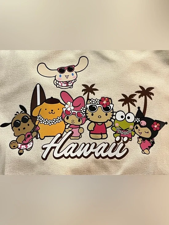 Sanrio Hawaii Canvas Tote 2025