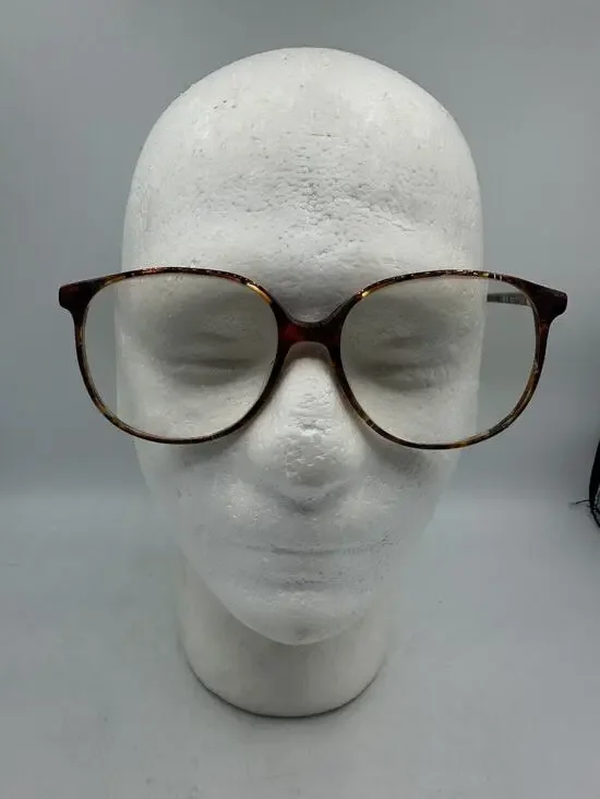 Vintage Anne Klein Tortoise Oversized Frames Purple Pink FRAMES ONLY 56-16-103