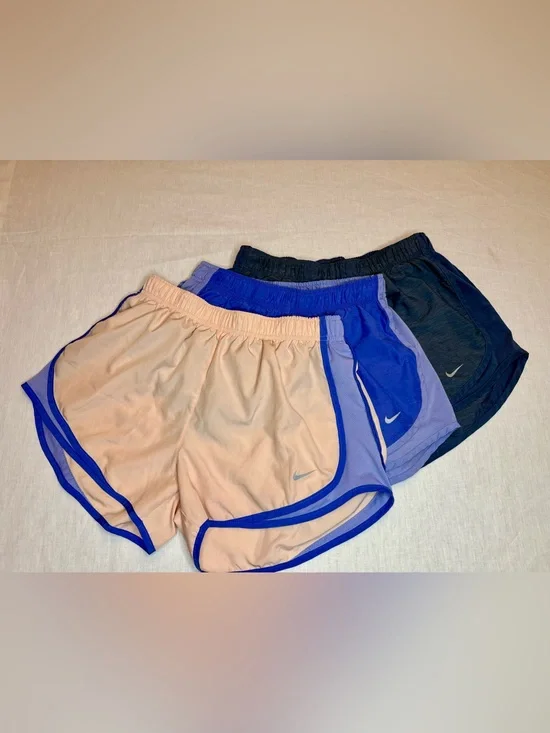 Nike Dri-FIT Women’s Tempo Running Shorts Bundle (3 Pairs) – Medium
