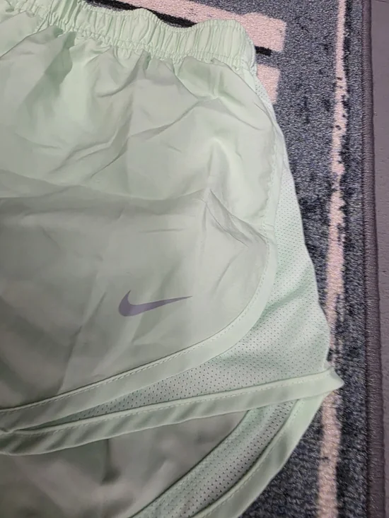 Nike Light Mint Athletic Running Shorts