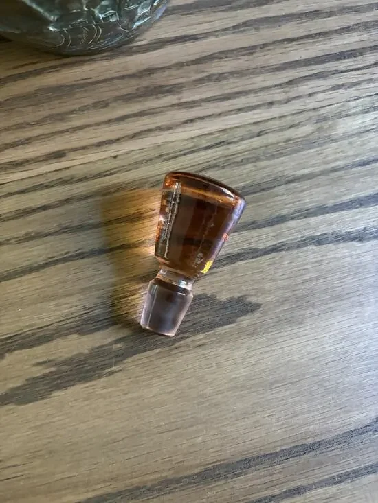 Vintage Pink Glass Decanter Stopper Replacement Stopper For Decanter