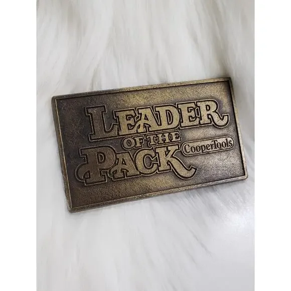 Cooper Power Hand Tools‎ Craftsman Contractor Industrial Vintage Belt Buckle
