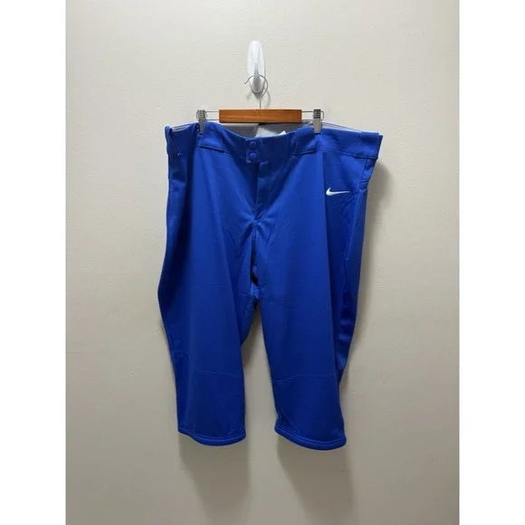 Nike Team Vapor Women's Softball Pants‎ XXL Royal Blue Knicker NWT