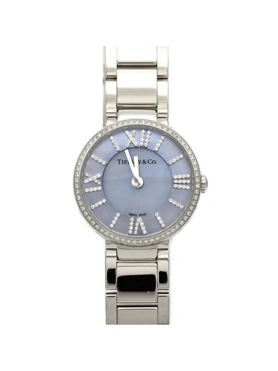 Tiffany & Co Atlas D Index D SS Quartz Watch