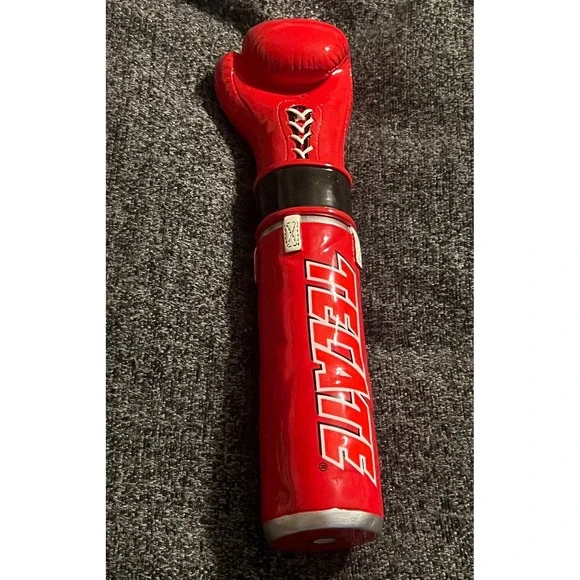 Tecate Boxing Glove Bottle Koozie Beer Insulator Red Vinyl Excellent Novelty