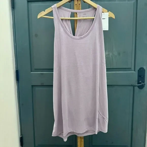 NWT (XL) Nike Yoga Dri-FIT training tank - lavender purple open back