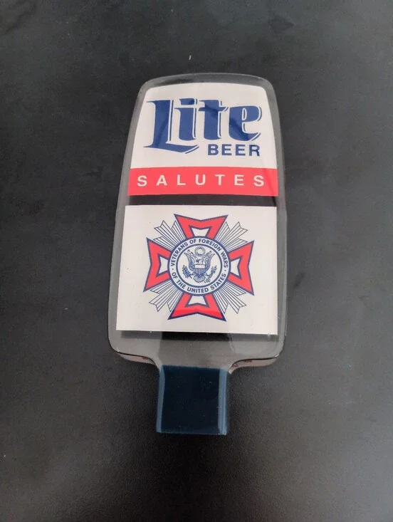 Miller Lite Salute To Veterans Beer Tap