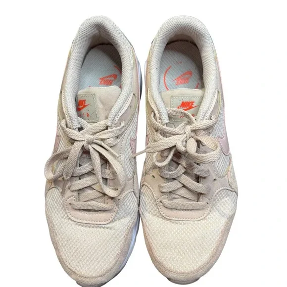 Nike‎ Air Max Excee Shoes Womens Size 8.5 Beige Pink Mesh Sneakers CW4554-201