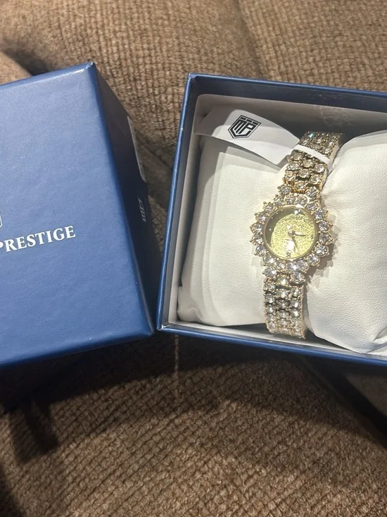 Invicta Gold Crystal-Accent Women's Bracelet Watch
