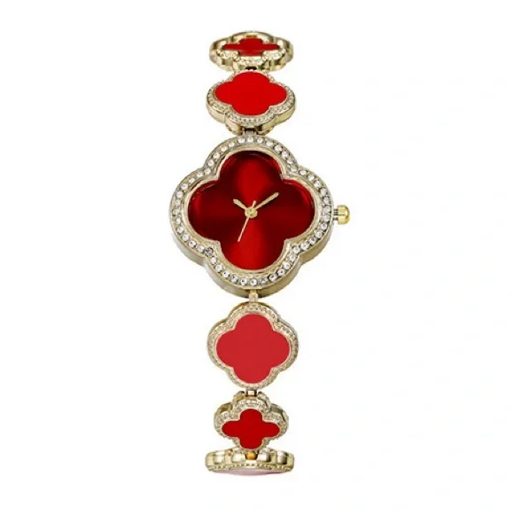 New women’s red fashion watch