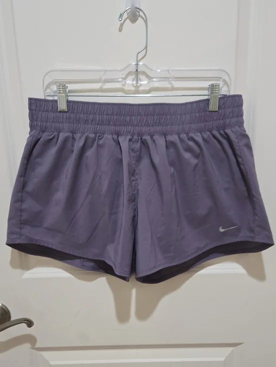 Set Of Nike Women's Running Shorts- Blue And Purple