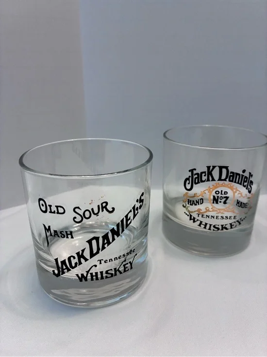 Jack Daniel's branded rocks/lowball glasses (Set of 4)