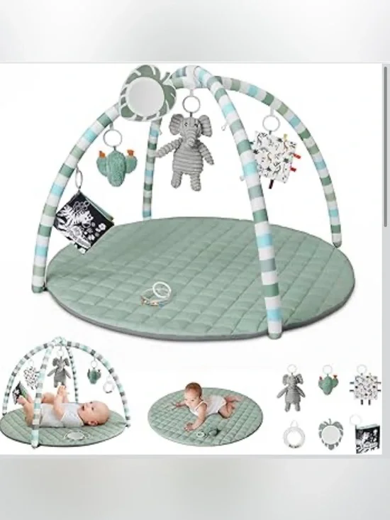 NWT - Blissful Diary - Baby play mat - Sage