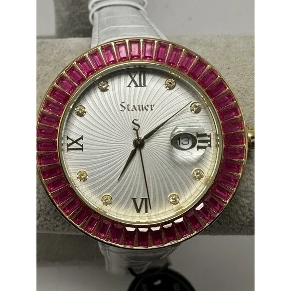 Stauer 22774‎ New Battery Ladies Watch 42MM 8