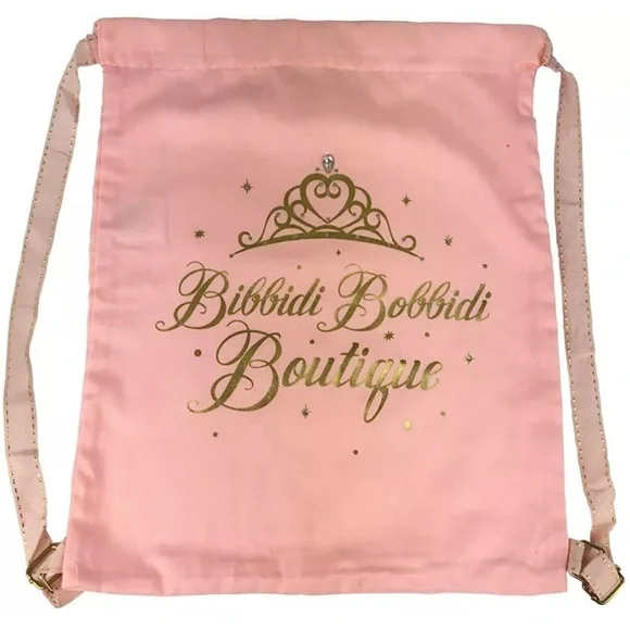 Disney world park Bibbidi Bobbidi Boutique Bag drawstring backpack