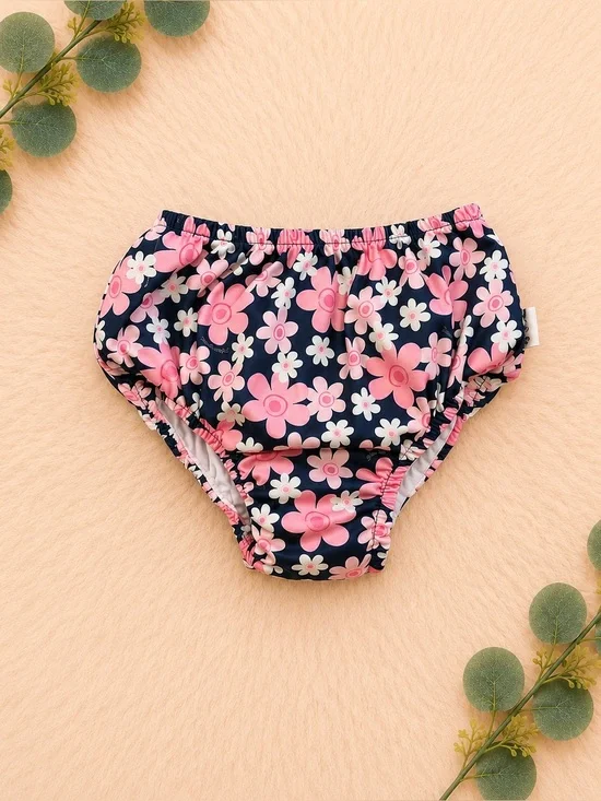 Green Sprouts Floral Swim Diaper