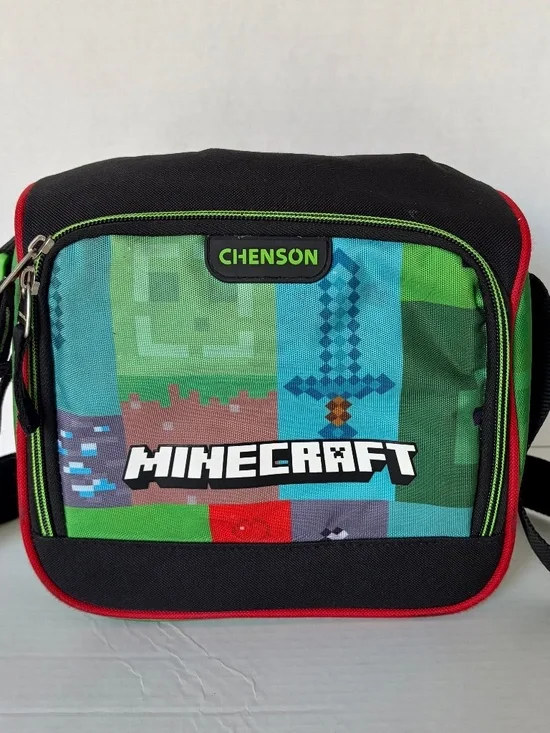 Minecraft lunch bag