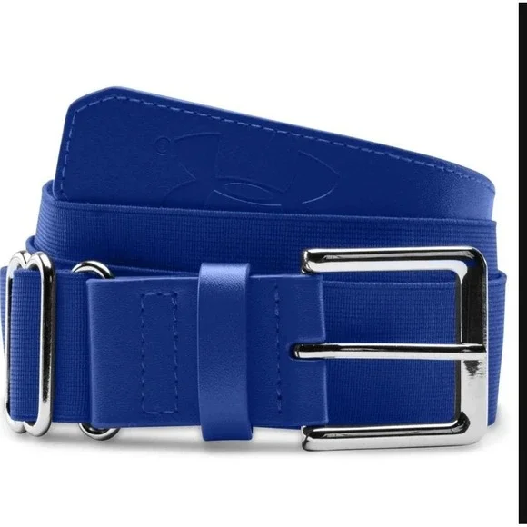 Under Armour Adult Baseball and Softball Belt Royal One Size Fits Most
