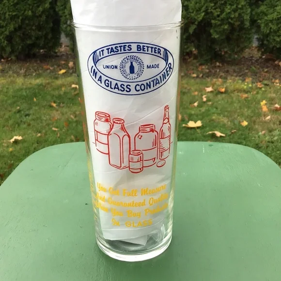 Vintage Libbey Union Made Measuring Glass Cocktail Mixing Barware