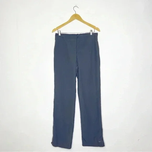 Nike Warm Up Loose Fit Straight Active Women's Pants Gray Size Medium