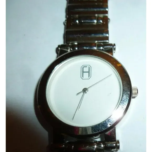 Hollywood Analog Wristwatch For Men Stainless Band‎ Quartz