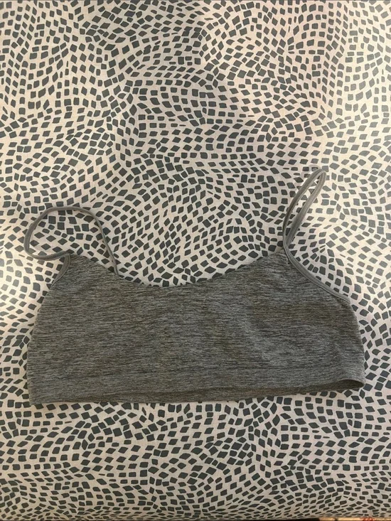 Maiden form Gray Youth Seamless Cropped Bralette