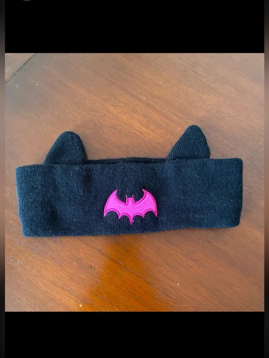 🧩 4/$20 DC Superhero Girls Bat girl ear covering headband for girls