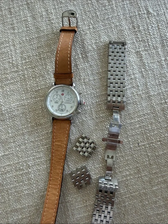 💕 Vintage Authentic Michele Chronograph CSX women’s watch