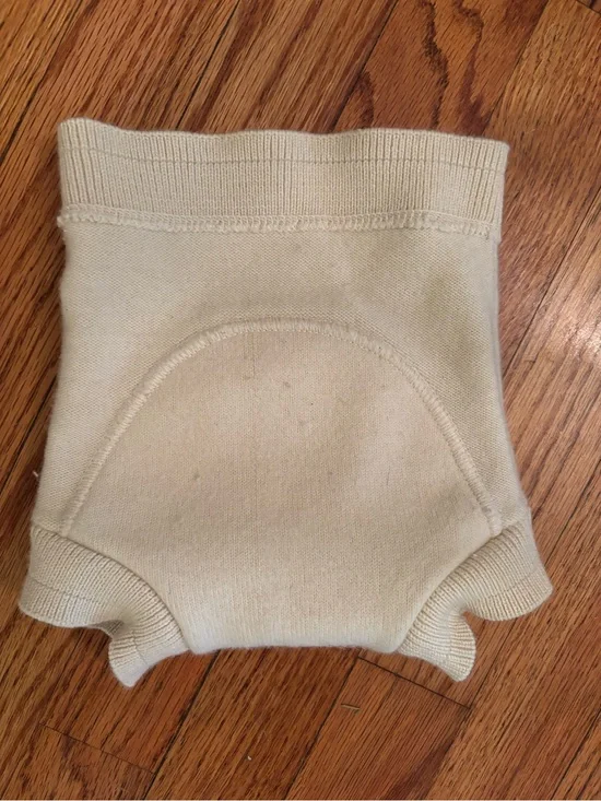 LanaCare Overnight Soaker Night Diaper Cover Organic Merino Wool Sz S