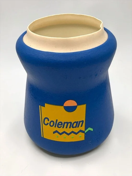 Vintage Coleman Tuffoam Koozie Insulated Can Cooler Blue Retro Springfield, MO