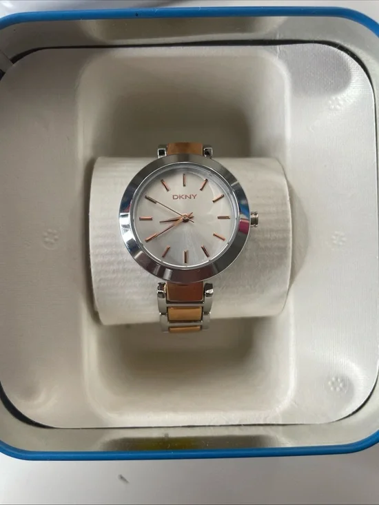 DKNY WATCH WOMENS STANHOPE  NY2136 STAINLESS STEEL BRACELET QUARTZ GENUINE