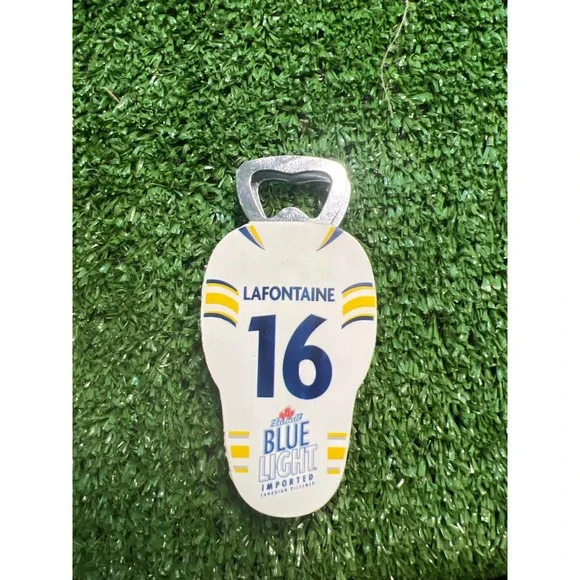 LaFontaine 16 Buffalo Sabres Labatt Blue Light Beer‎ Bottle Opener Barware