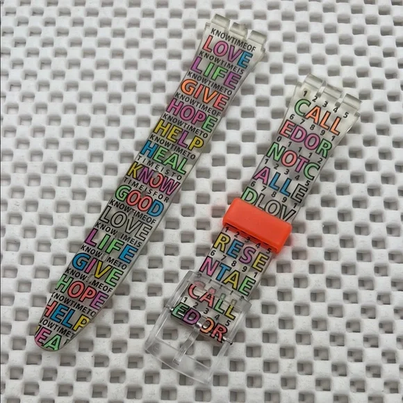 Swatch Watch Band - GK290 - IMAGINE LOVE (Band only)