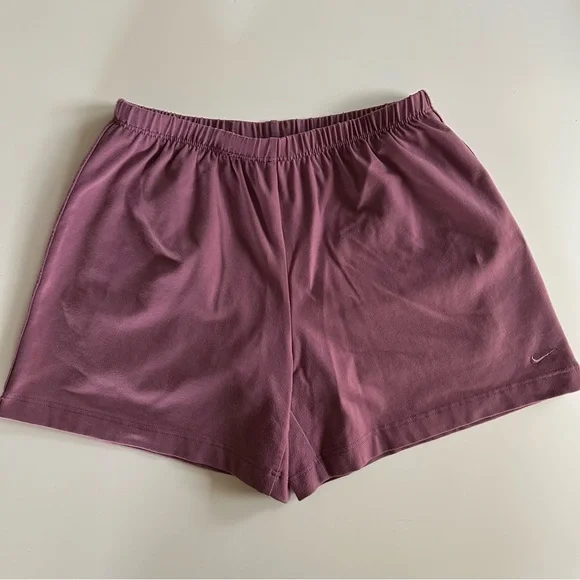 Nike Women's Purple Lined Athletic Shorts
