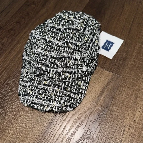 NWT Janie and Jack Tweed Baseball Cap