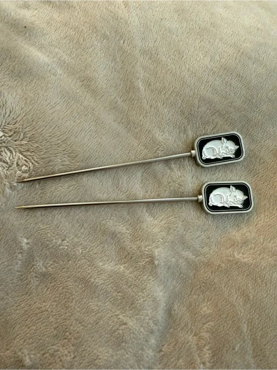 Morton’s The Steakhouse Martini Cocktail Garnish Spears Set of 2