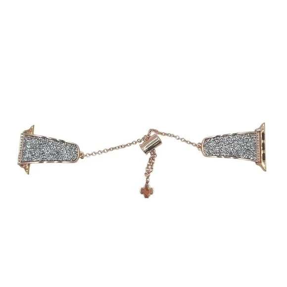 Rose Gold Rhinestone Bracelet Apple Watch Band‎ 38/40/41mm Adjustable Bling
