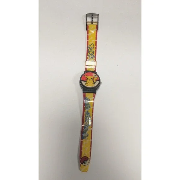 Vintage Pokemon Pikachu Digital Watch Y2K 1999 Fashion NEEDS BATTERIES