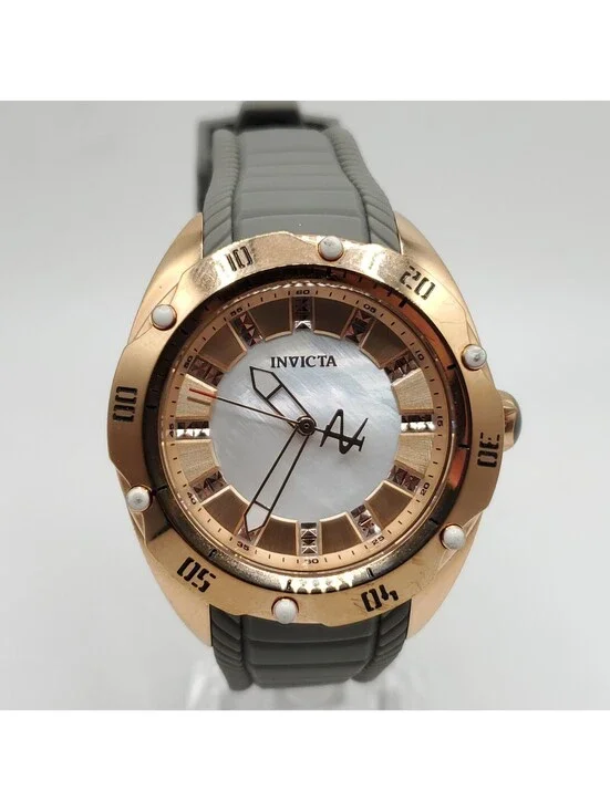 Invicta Venom 30973 Womens Watch 38mm Rose Gold Tone New Battery