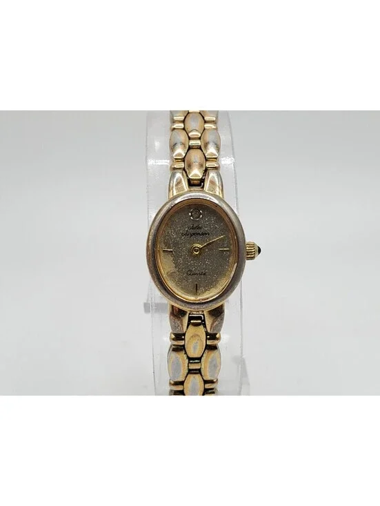 Jules Jurgensen Quartz Watch Women 16mm For Parts Or Repair