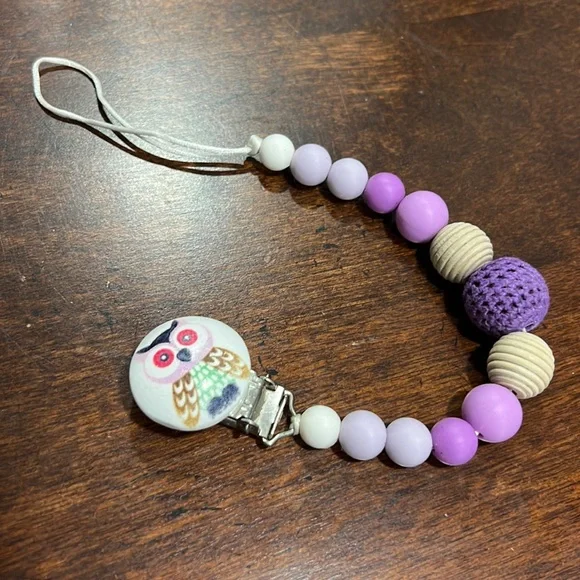 Owl 🦉 pacifier clip