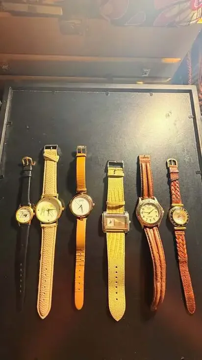 Lot of 6 Vintage Assorted Wristwatches including Citizen Eco-Drive, Anne Klein I